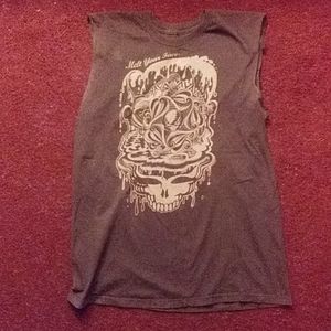 Grateful Dead " Melt Your Face " Sleeveless Shirt